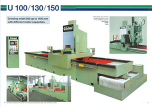 G130 Vertical Long Table Surface Grinders